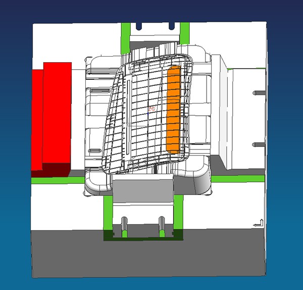 安全气囊盖模具